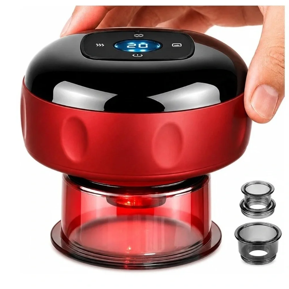 Becommend 5-in-1 Smart Cupping Therapy Massager 20 Levels Heat Suction Remote